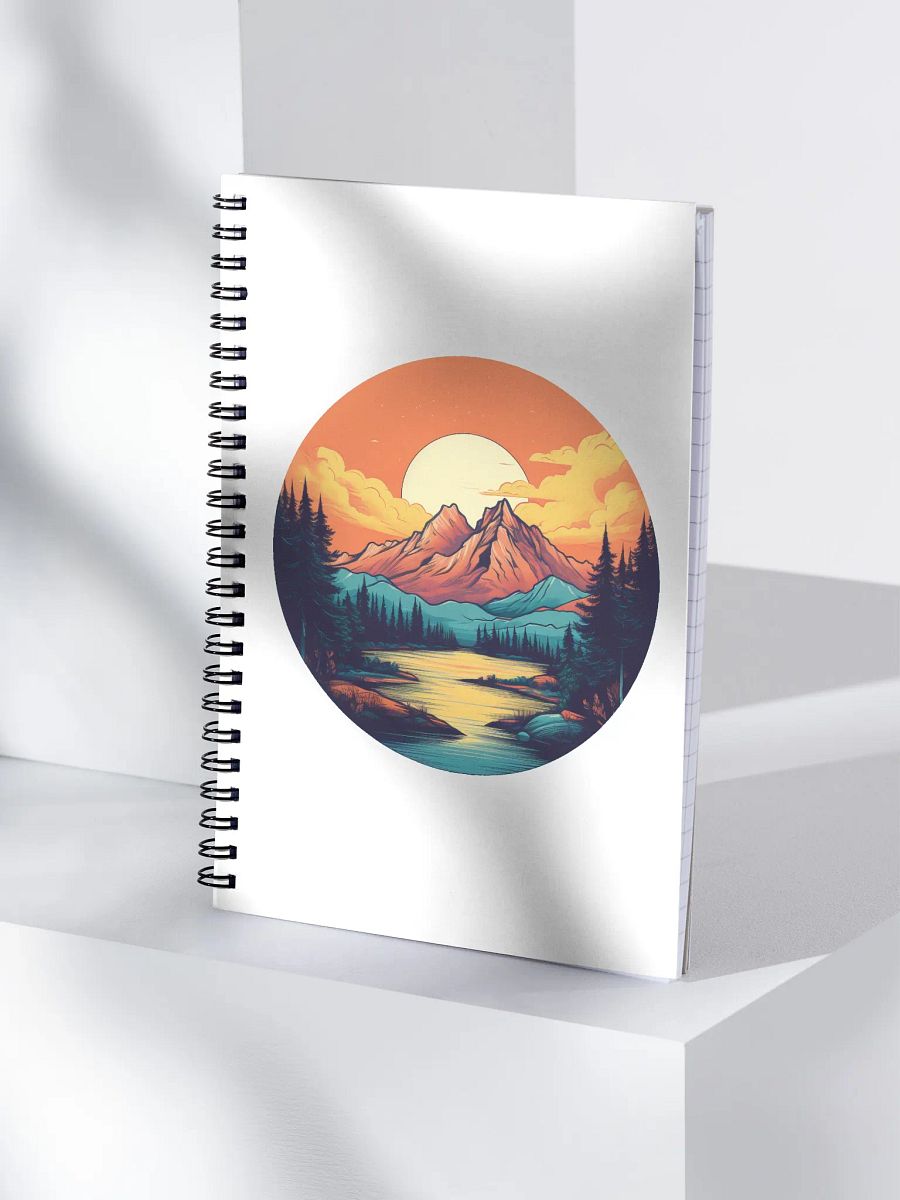 Sunset Mountains notebook product image (3)
