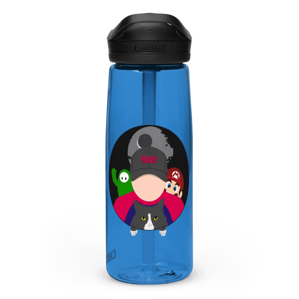DOP22 Gaming Illustrated Sports Water Bottle product image (3)