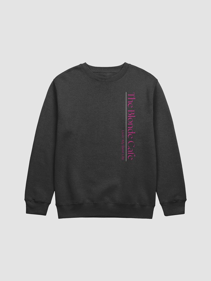 The Blonde Cafe - Standard Crew Neck (Black) product image (1)