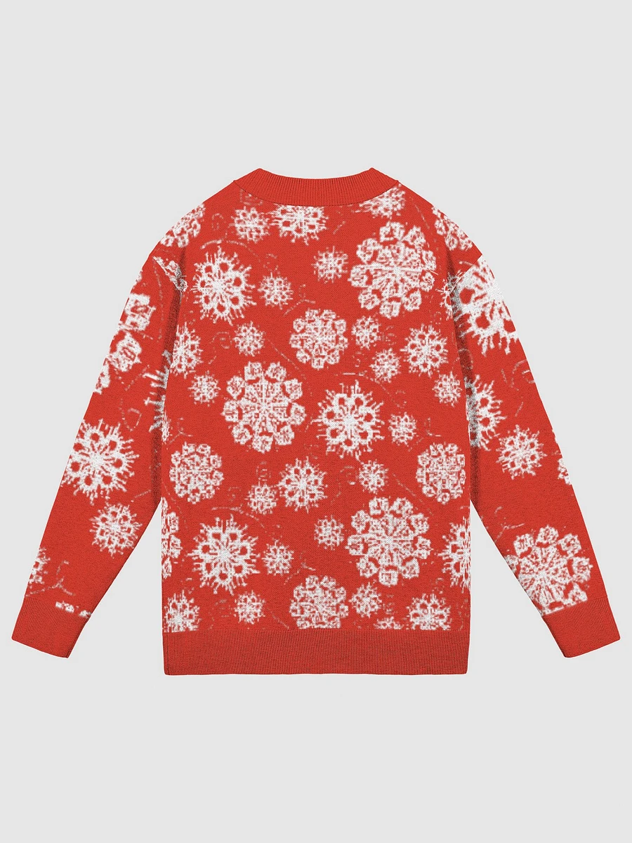 Snowflakes on Red Cardigan product image (8)