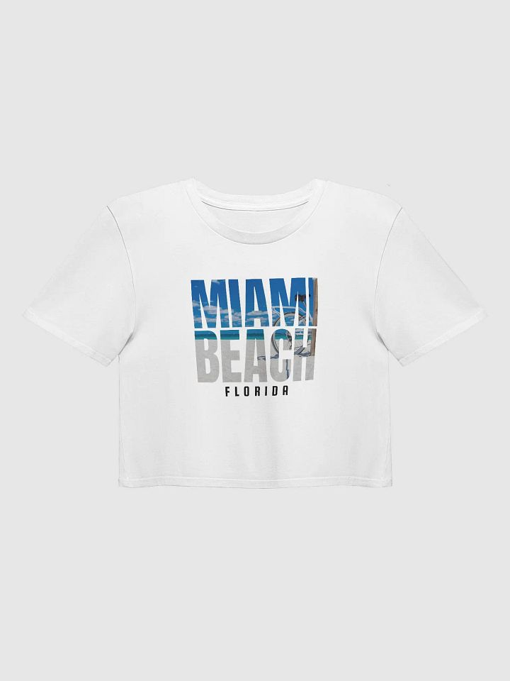 Miami Beach Vibes Crop Top product image (1)