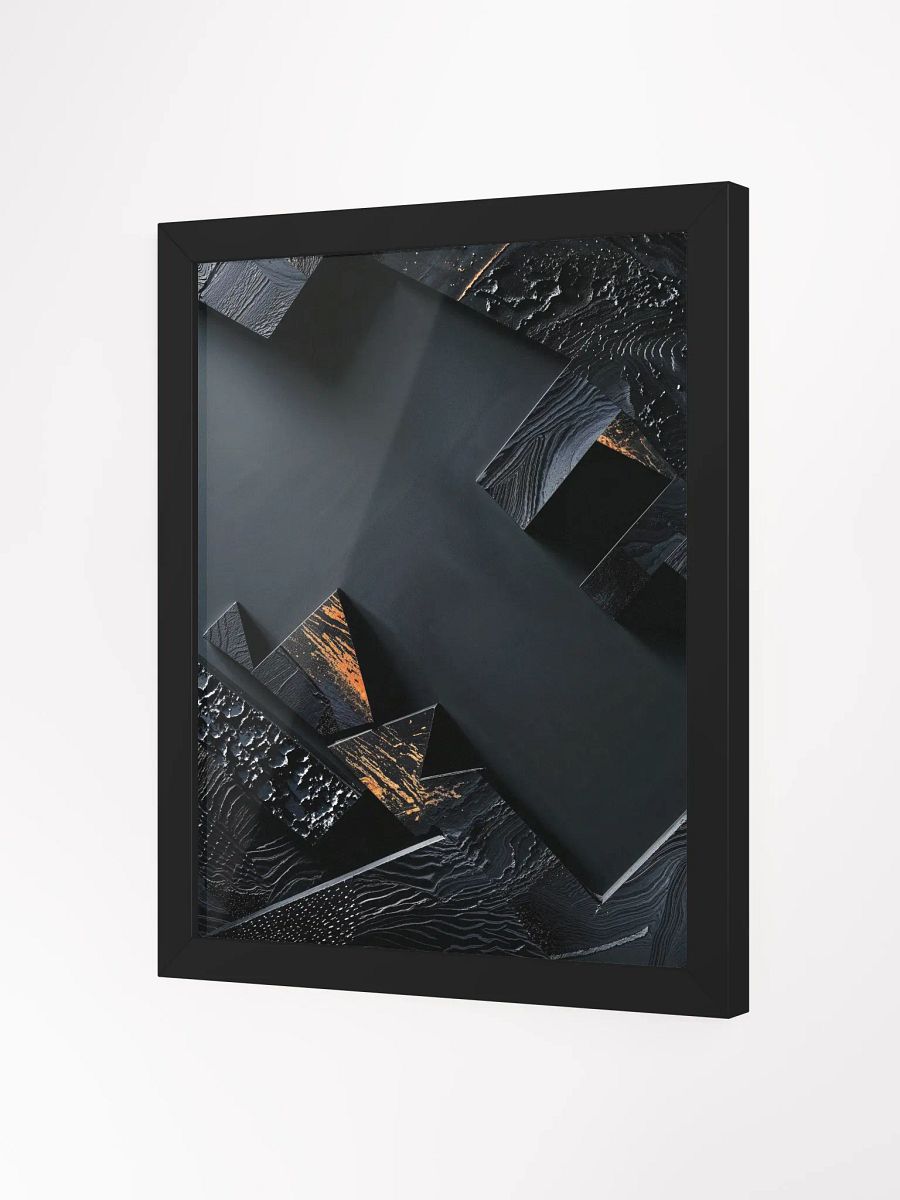 Ashes of Geometry Framed Print product image (12)