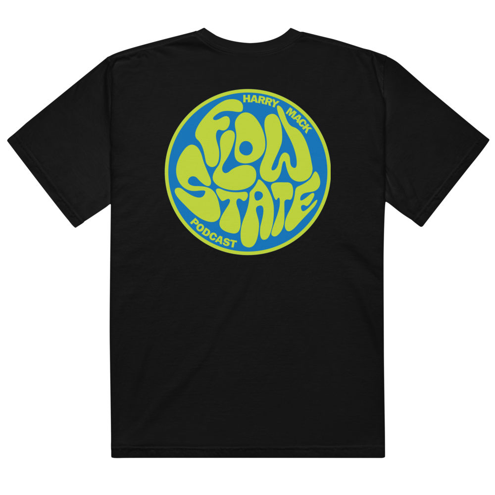 Flow State T-Shirt (Green and Blue) product image (2)