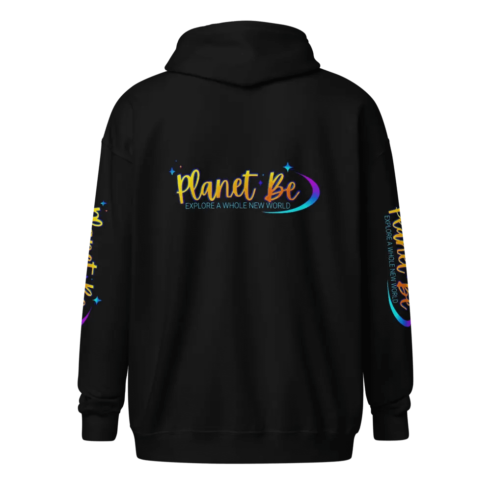 Planet Be in Blues Zip Hoodie product image (1)
