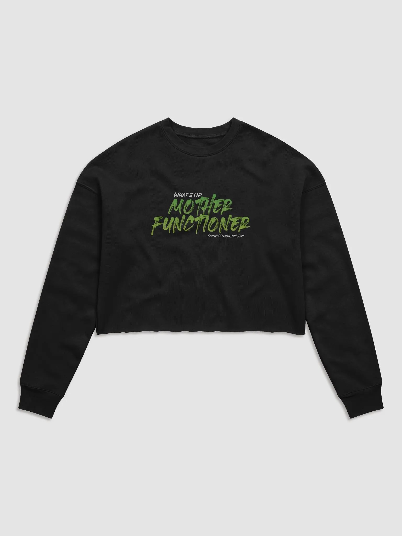 Motherfunctioner Cropped Sweatshirt product image (1)