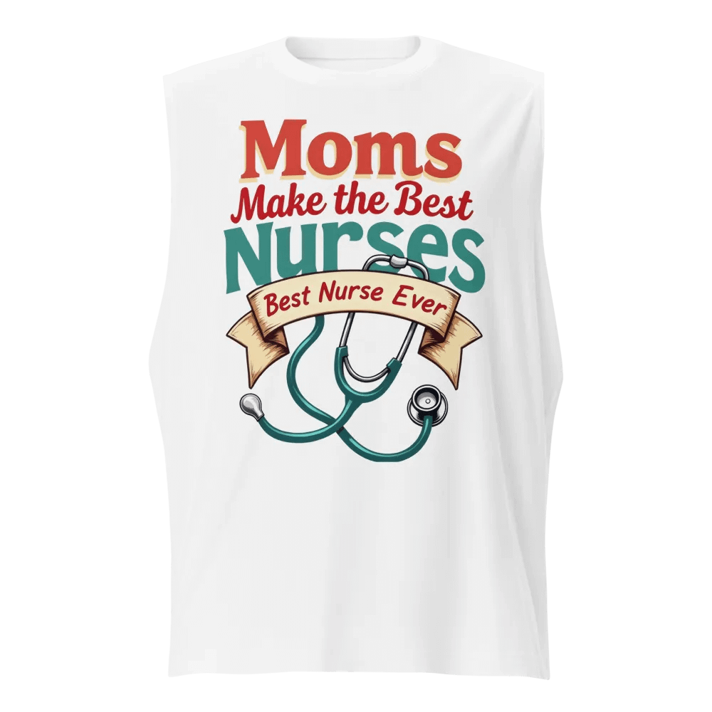 Moms Make the Best Nurses Muscle Tank product image (5)