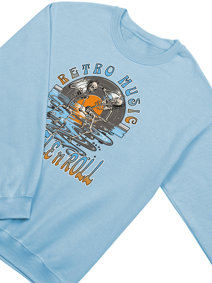 Retro Music Rattle n Roll Skeleton Dance Sweatshirt product image (2)