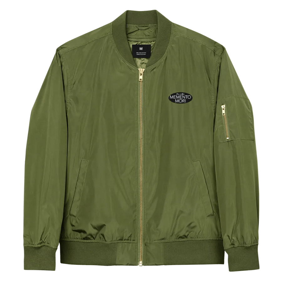 Crow vs Lion Memento Mori Bomber Jacket product image (34)