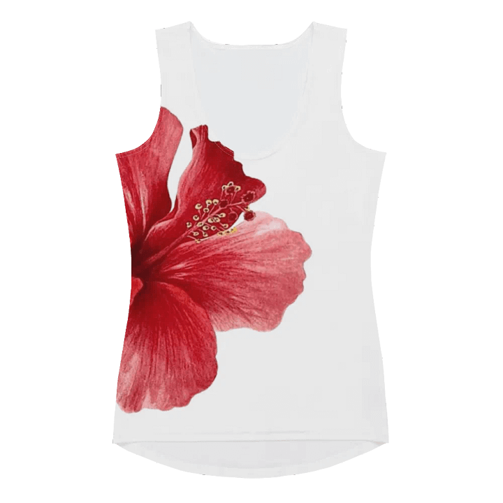 Hibiscus Bloom All-Over Tank product image (1)