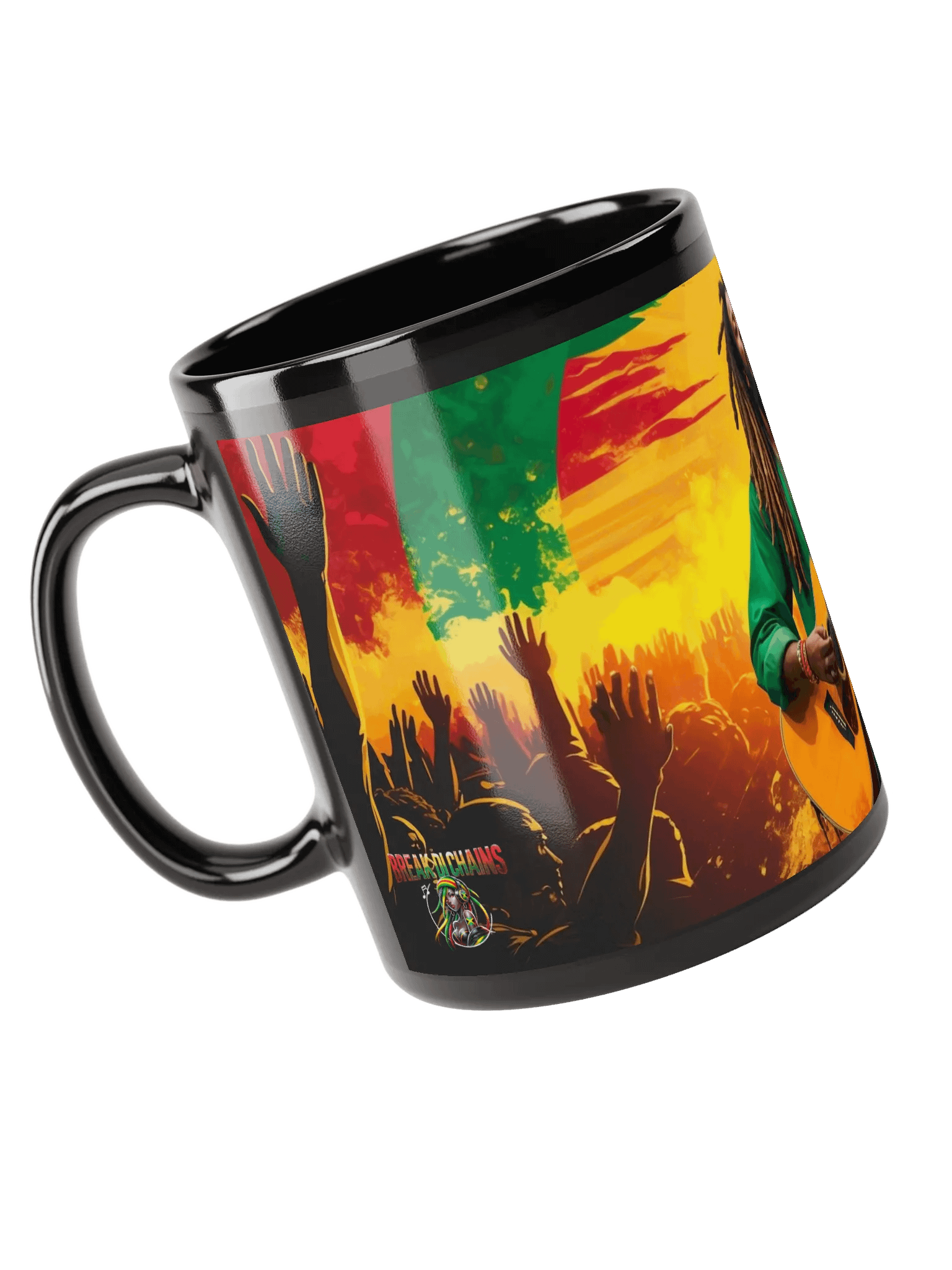 🔥 Break Di Chains – Roots Reggae Mug (15oz & 11oz) + 3-Song Bundle product image (3)