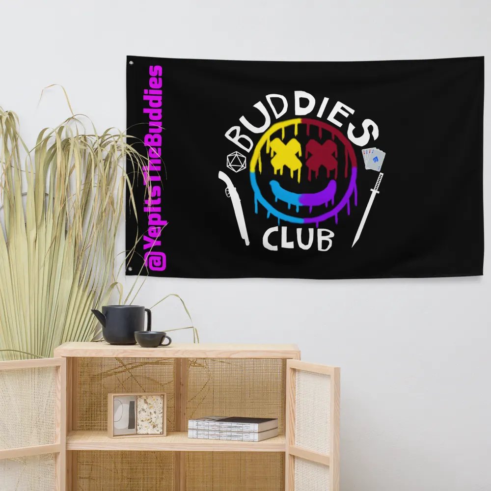 Buddies Club Flag (Dark Mode) product image (7)