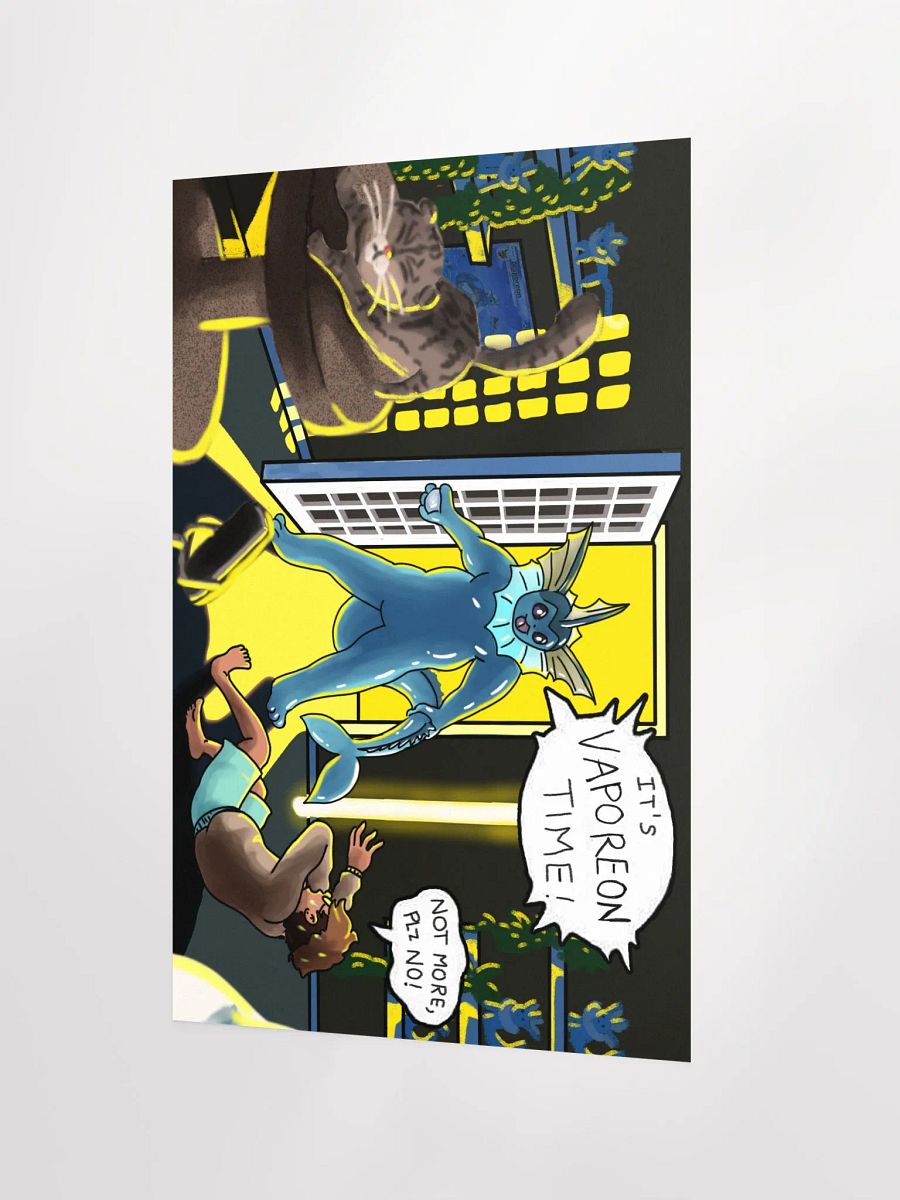 Vaporeon Meme Poster product image (2)
