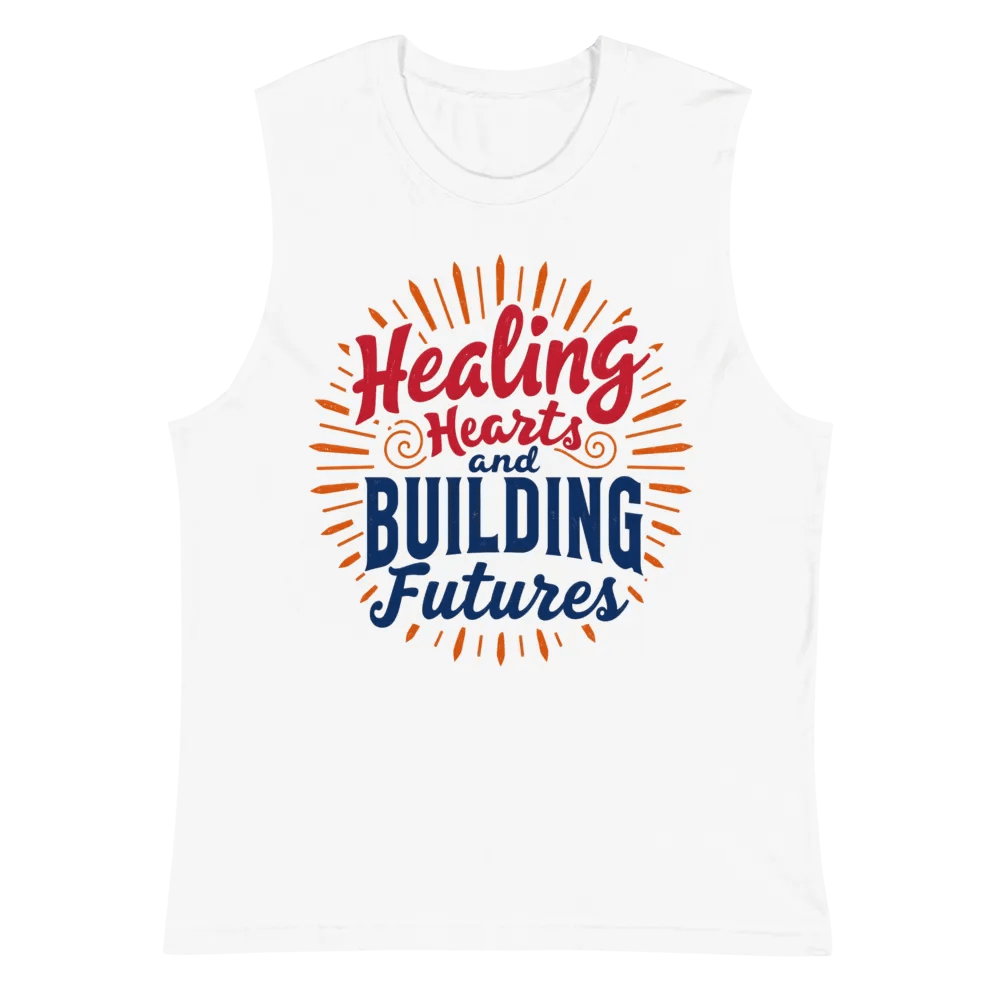 Healing Hearts and Building Futures Muscle Tank product image (6)
