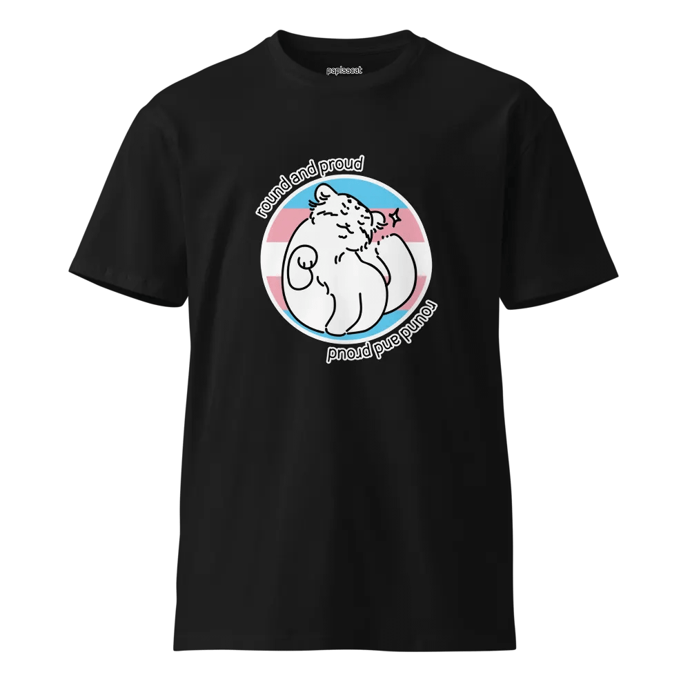 Round and Proud Manul Transgender Version - AS Colour Unisex T-Shirt product image (21)