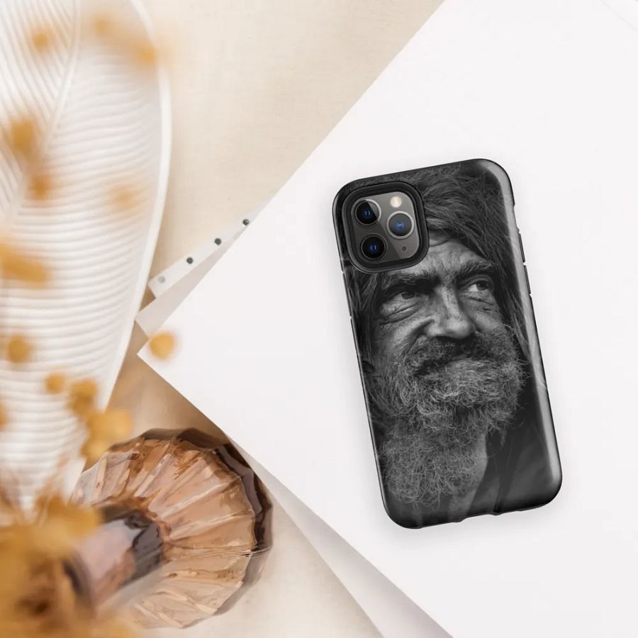 Exclusive Elderly Man Designed Phone Case - Unique Protection for Your Device product image (30)
