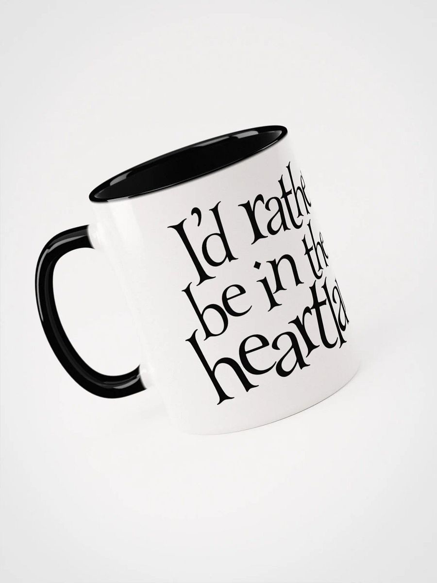Elven Heartbound Mug ~ "I'd rather be in the heartlanding" product image (3)
