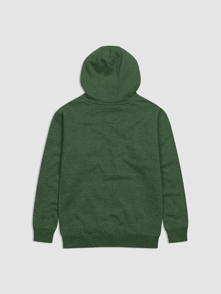Retro Heritage Logo Hoodie Forest Green product image (2)