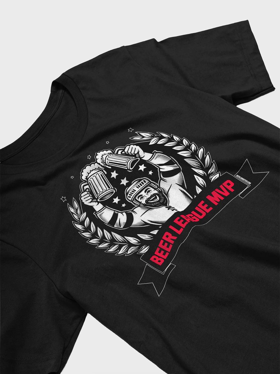 Funny Hockey T-Shirt - Beer League MVP - Beer League Hockey Shirt for Men - Gift for Drinkers With A Hockey Problem product image (4)