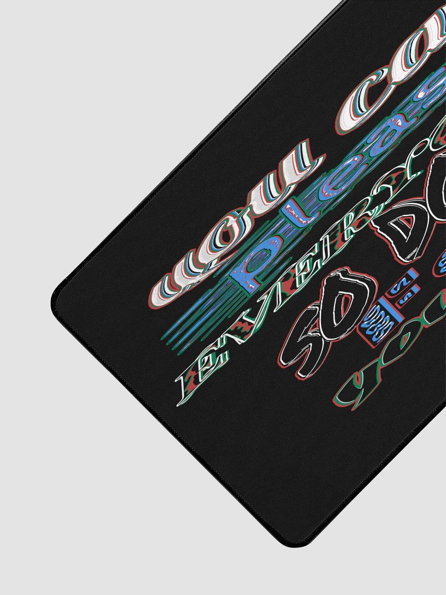 You Cant Please Everyone, So Do It For Yourself - Black - Desk Mat 15.5