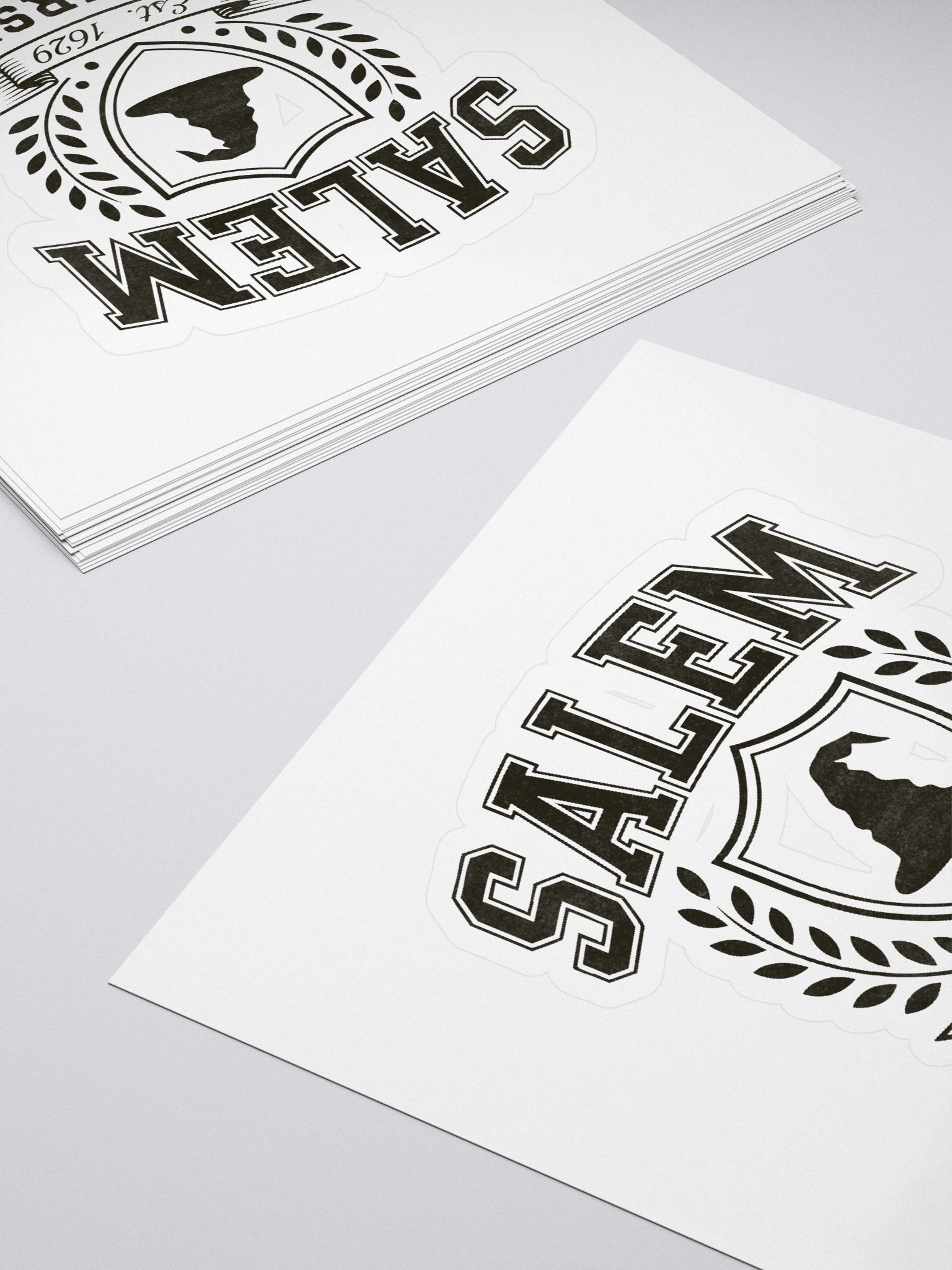 Salem University Witch Hat Logo Stickers product image (4)