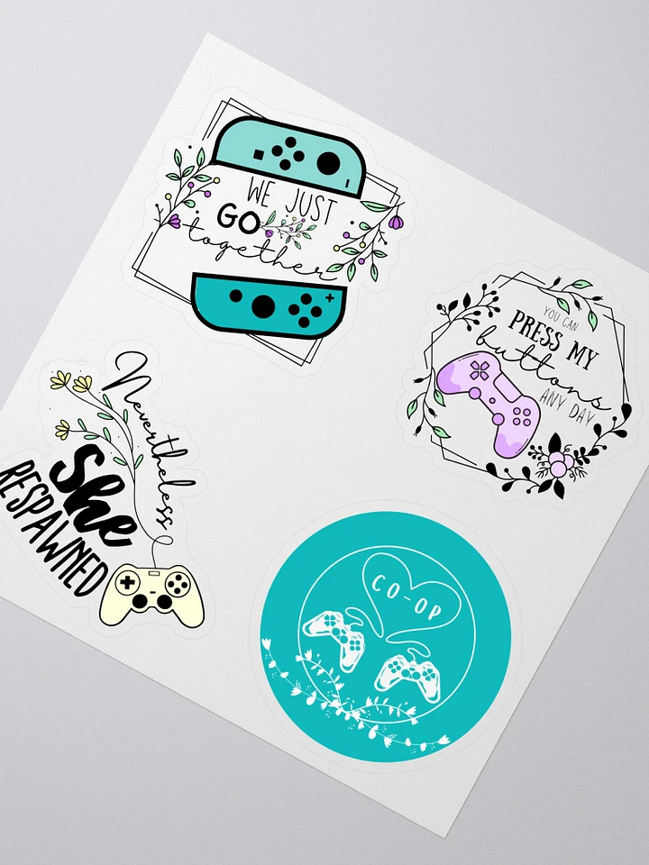 Sweet Gamer Girl Sticker Bundle product image (2)