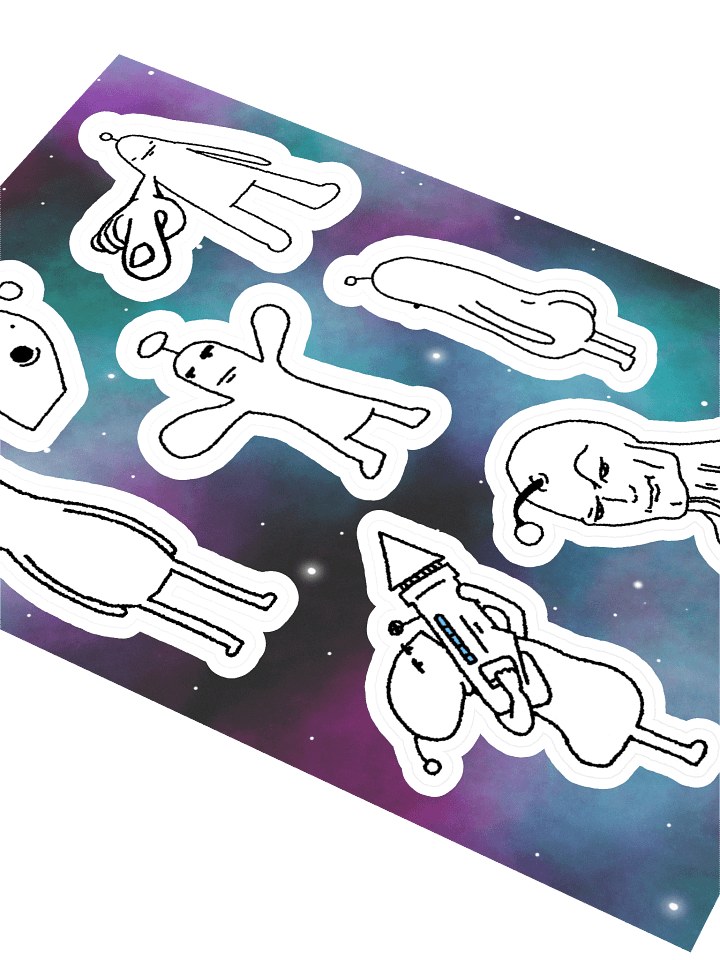 BUNGBUNG STICKER SHEET product image (2)