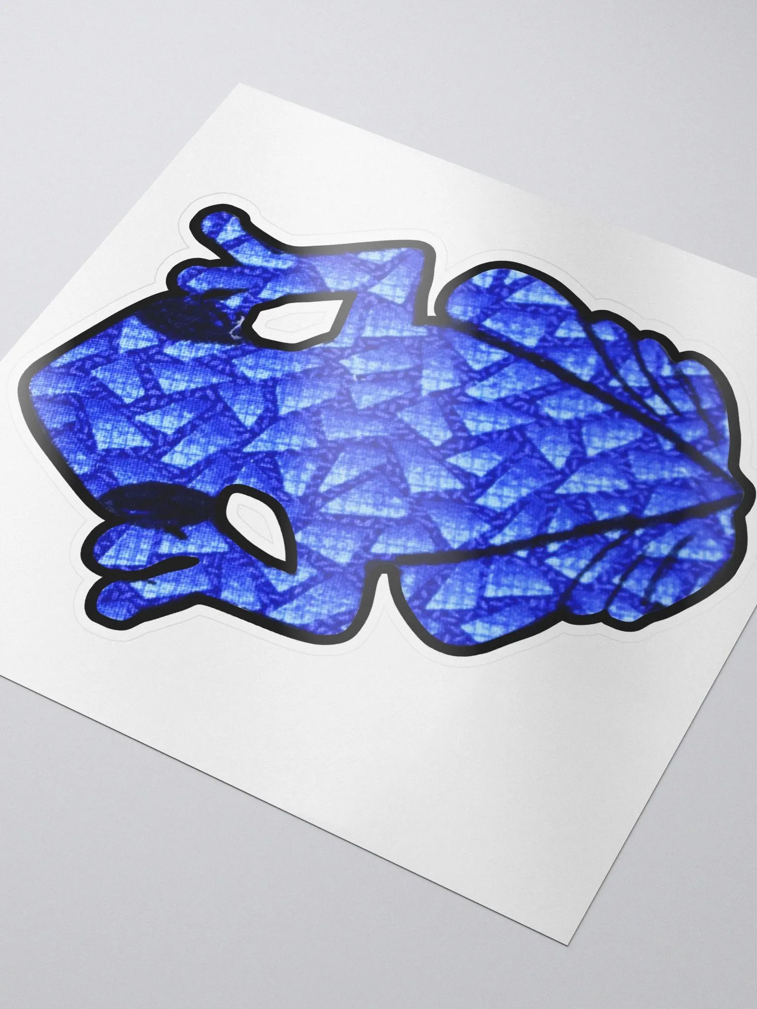 Big Frog Sticker in Iceberg product image (3)