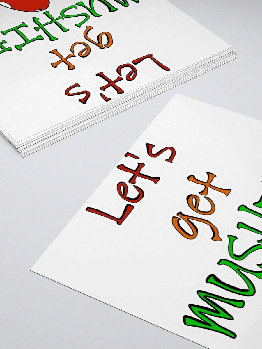 Lets get mushie sticker product image (10)