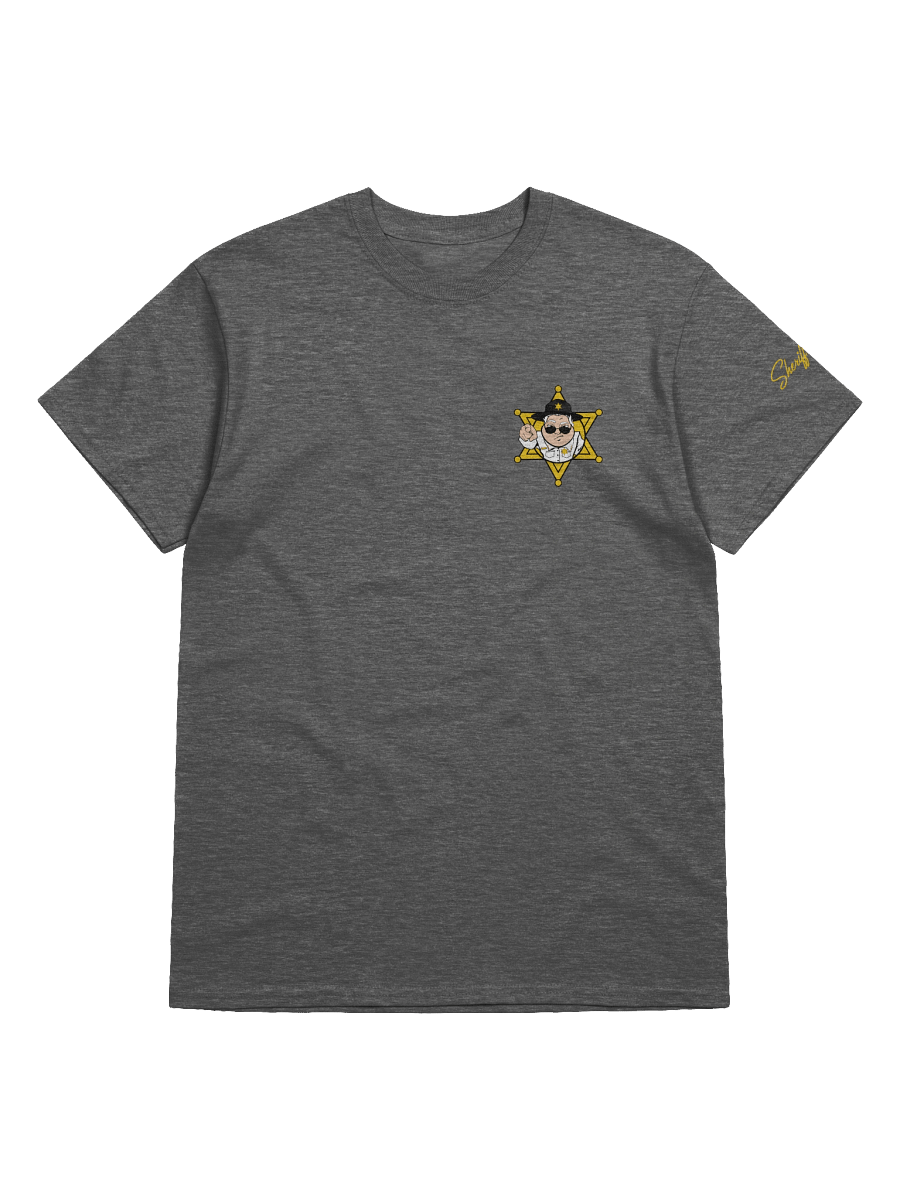 Sheriff Logo And Name Heavyweight T-Shirt by Gildan product image (5)