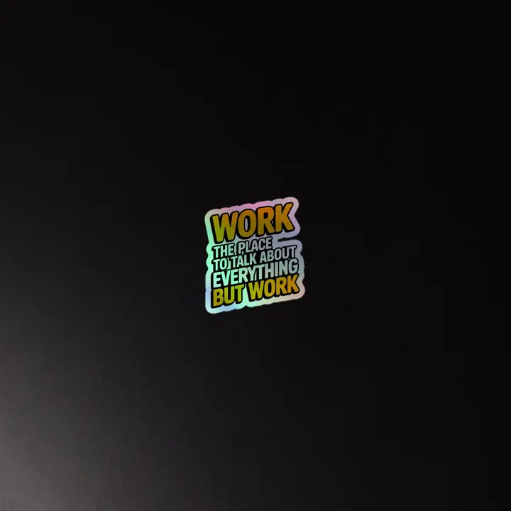 Workplace Rebellion Holographic Sticker Set product image (4)