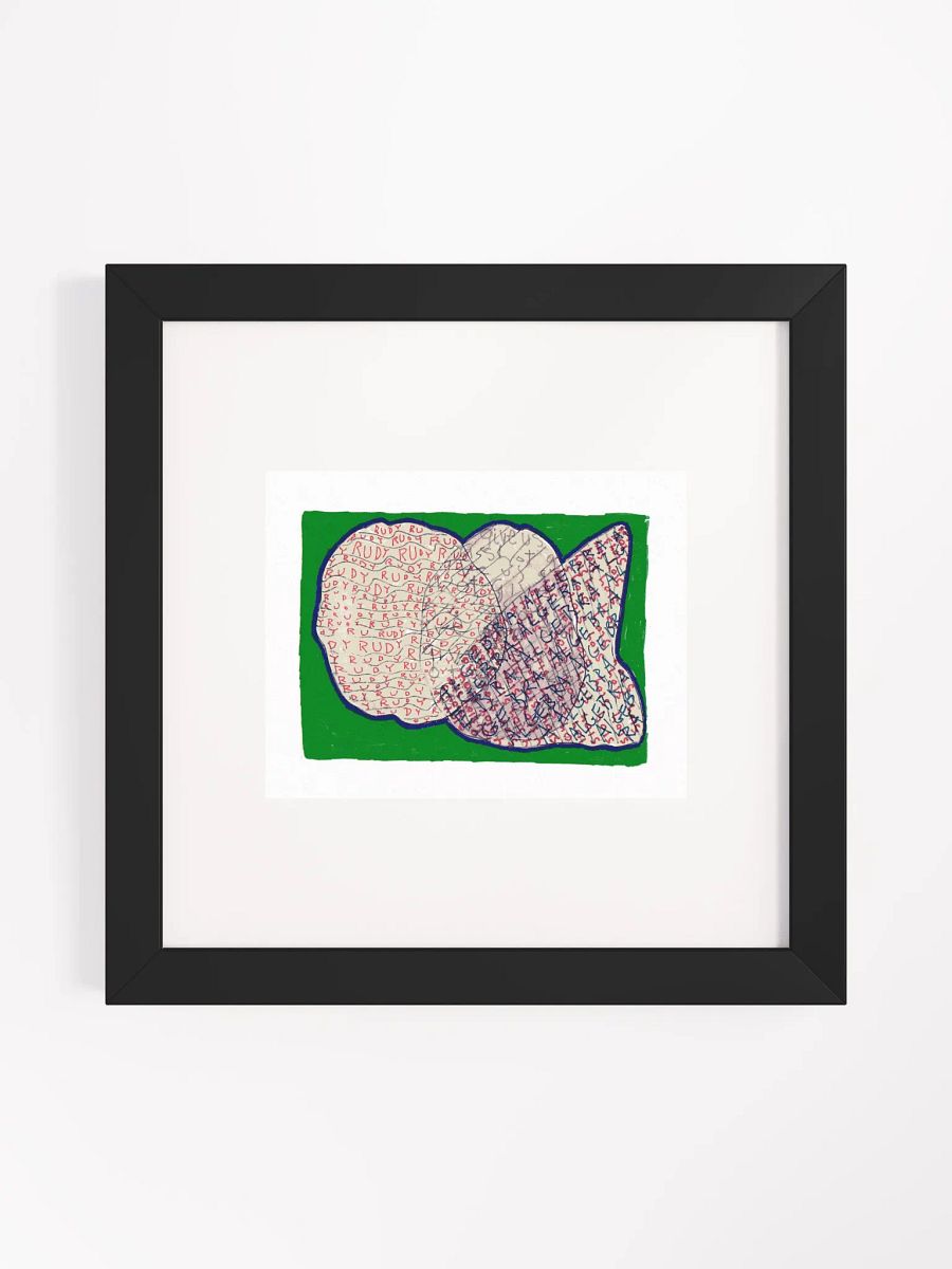 rudy give us a shot algebra Panel Card Print Framed product image (2)
