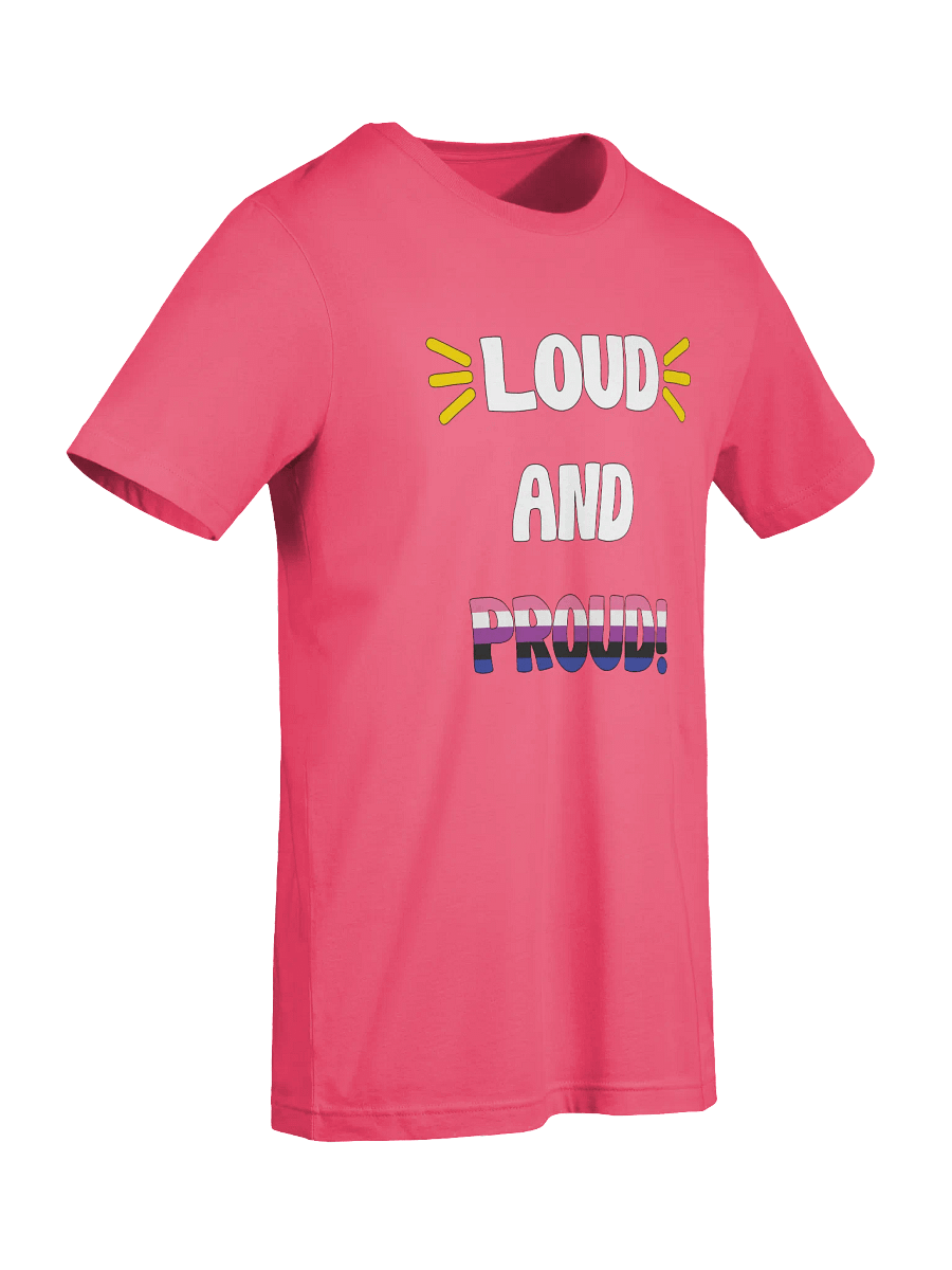 Loud and Proud Genderfluid T-Shirt product image (75)