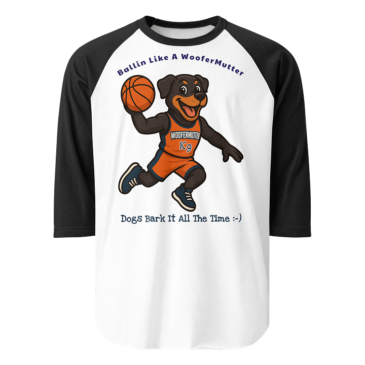 Rottweiler Unisex 3/4 Sleeve Raglan Shirt product image (10)