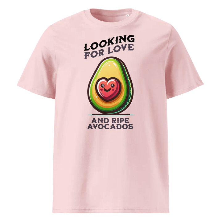 Looking for Love and Ripe Avocados - Grocery Flirting - Organic Cotton - T-Shirt product image (4)