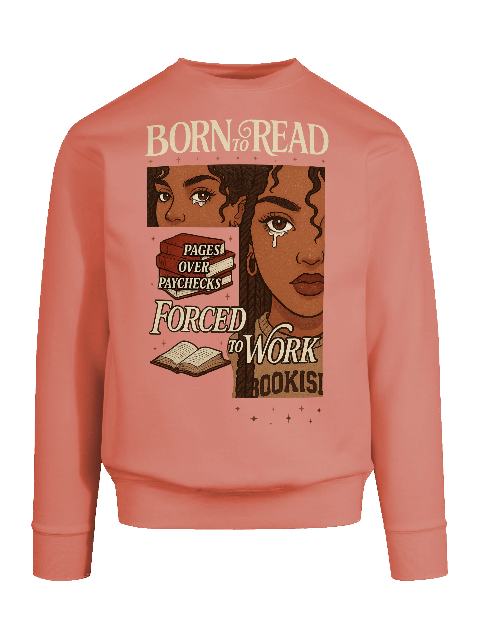 Born To Read Forced To Work Sweatshirt product image (9)