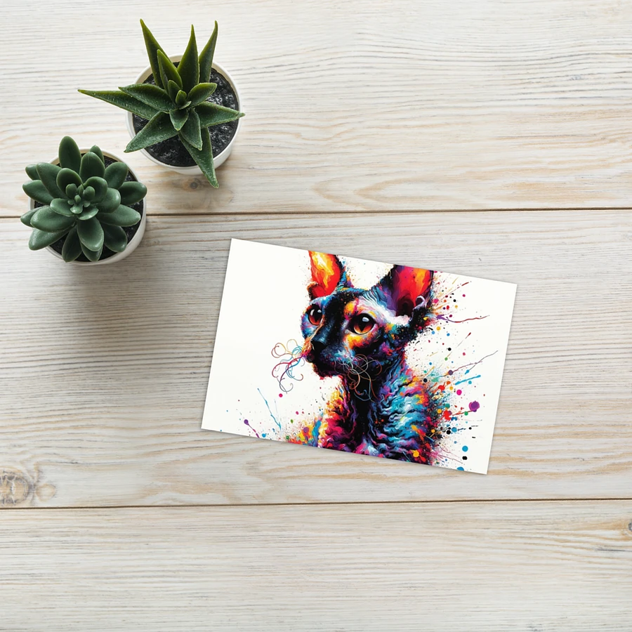 Greeting Card: Cornish Rex product image (25)