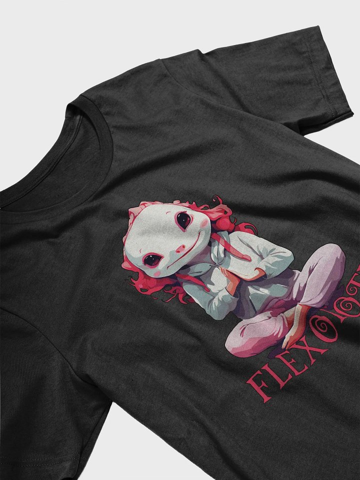 Yoga Axolotl Graphic T Shirt | Flexolotl product image (2)