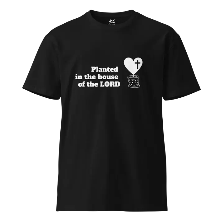 Planted in the Lord’s House Faith Tee product image (1)