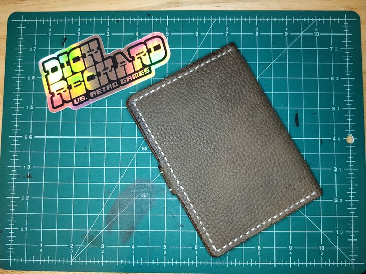 Brown Pebble Grain Passport Holder V1.0-A product image (2)
