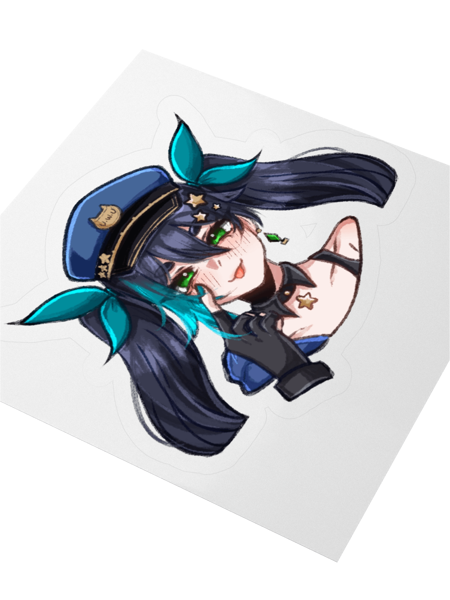 Sheriff Buki Tease Sticker product image (3)