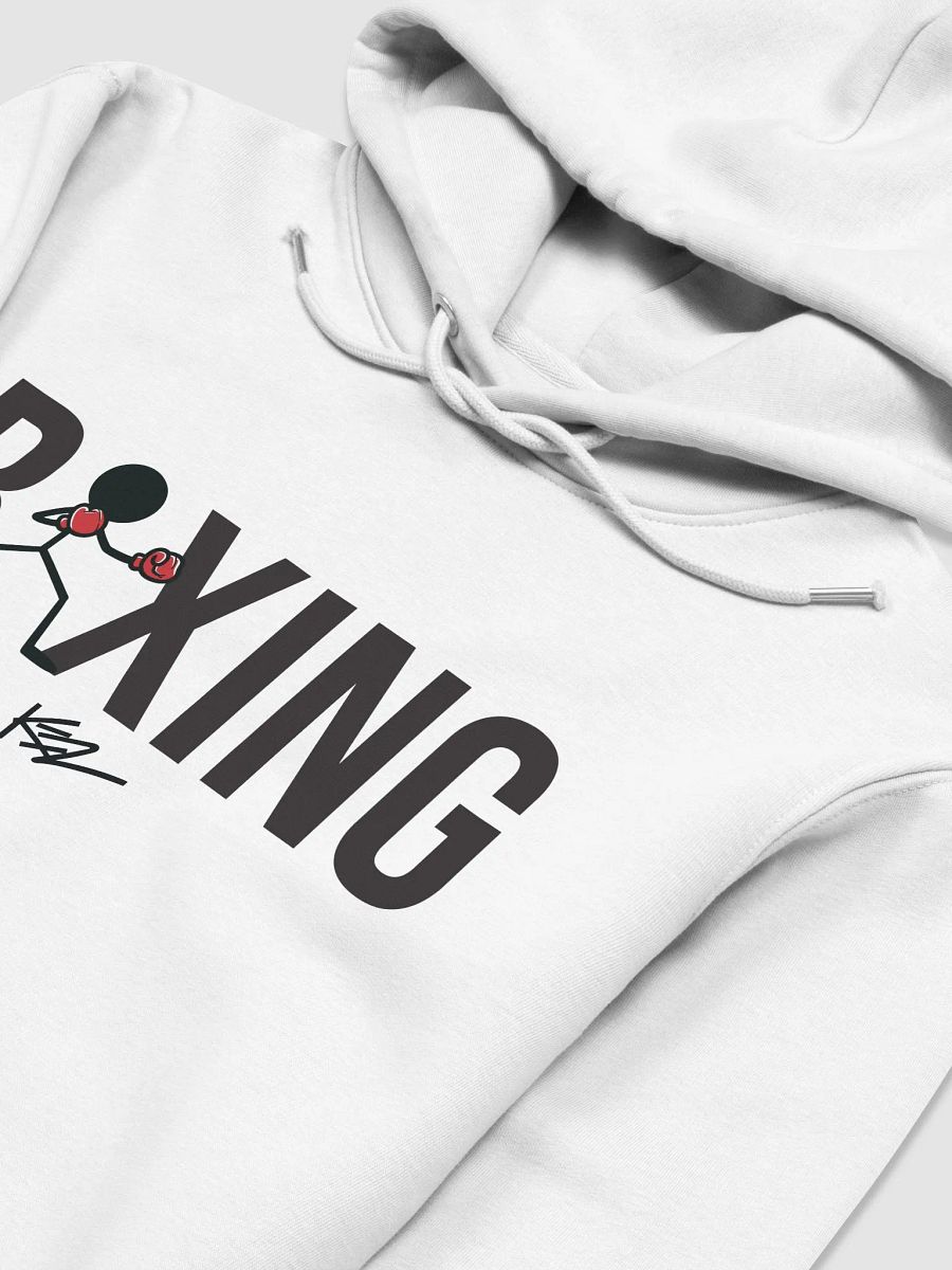 BOXING STICKMAN HOODIE - WHITE product image (3)