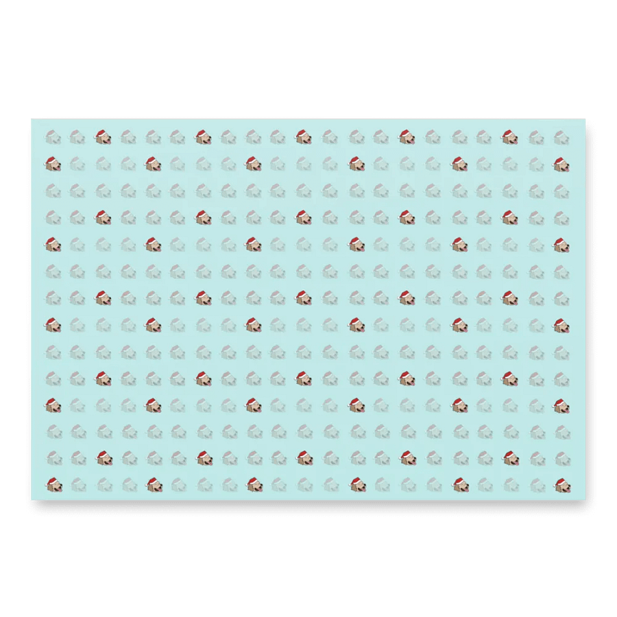 Festive Retrievers Christmas Gift Wrap Set product image (3)
