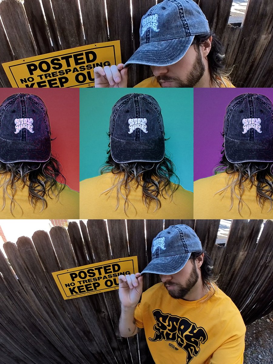 STAY HUGE Embroidered Vintage Wash Dad Hat product image (2)