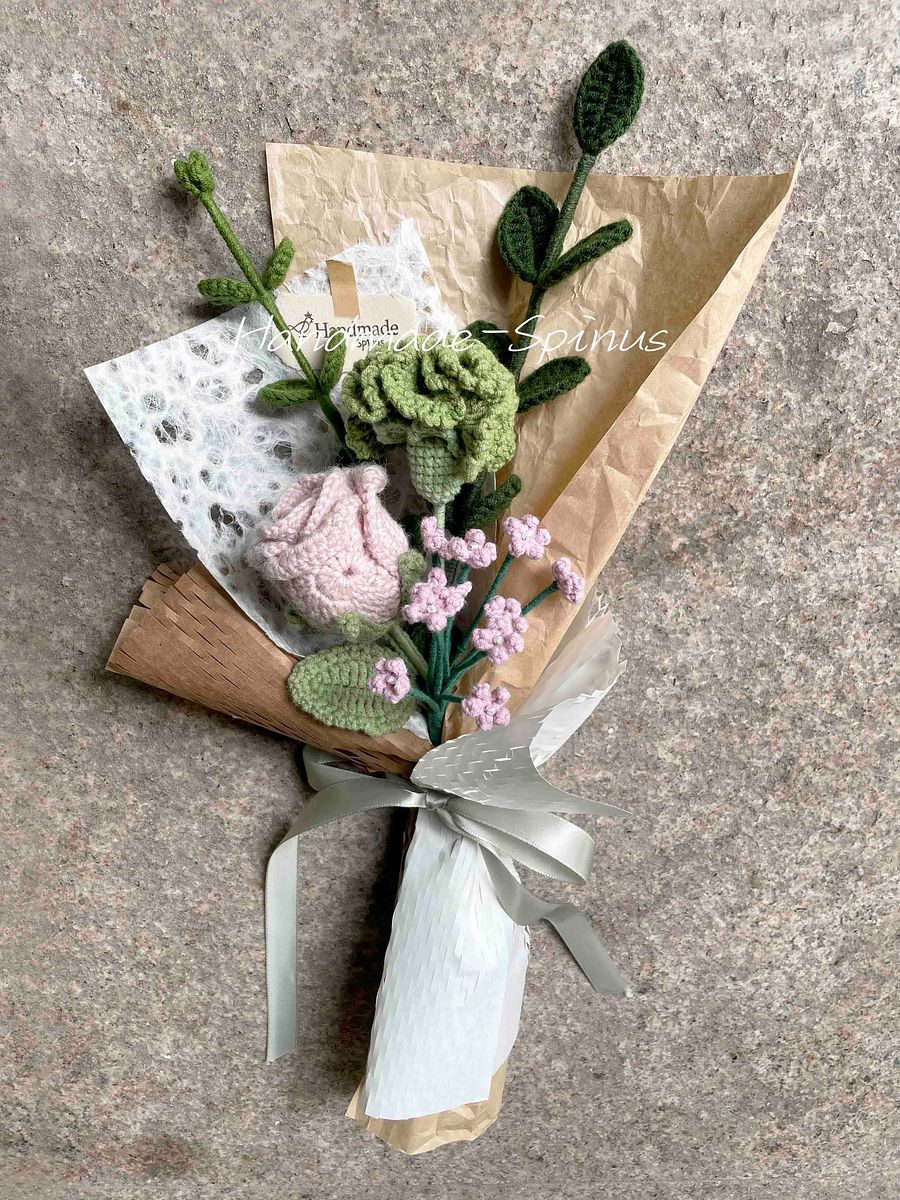 Spring Breeze Crochet Knit Bouquet product image (3)