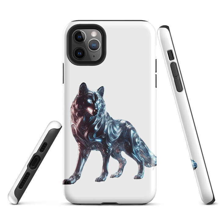 Liquid Metal Wolf #1 Tough Case for iPhone® product image (5)