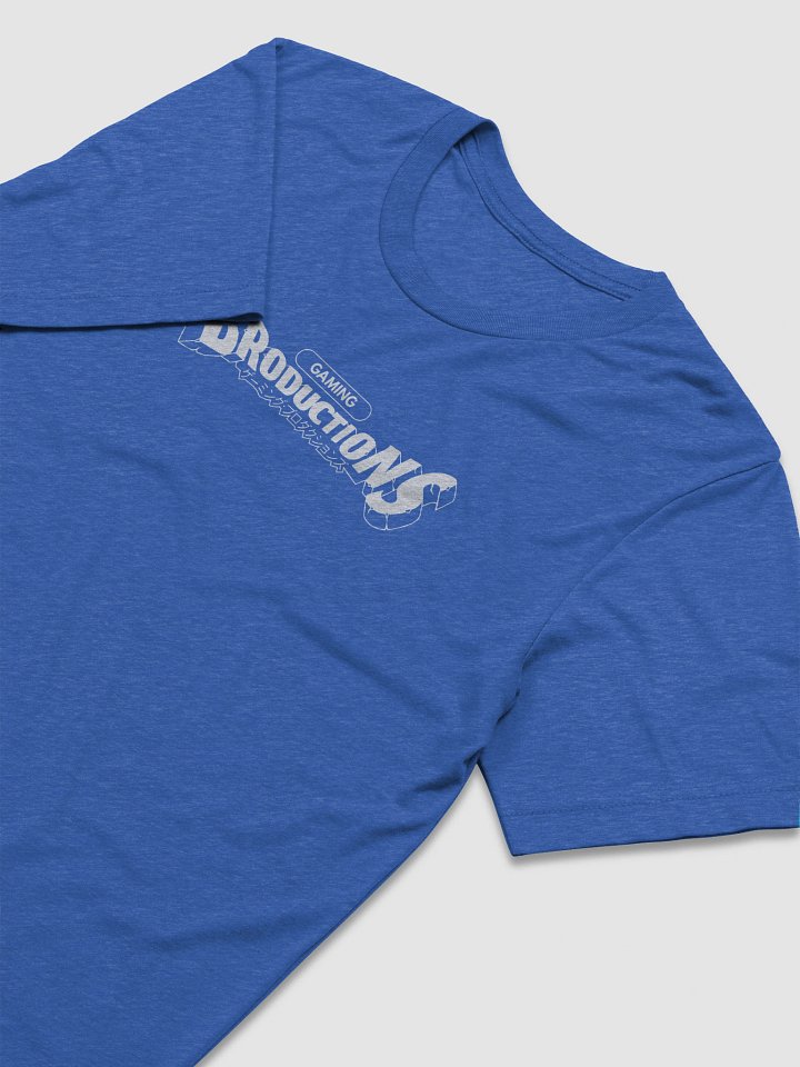 GAMING BRODUCTIONS WHITE LOGO T-SHIRT product image (1)