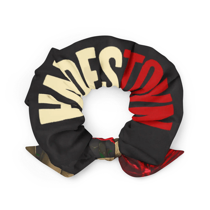 Wait For Me Red Carnation Scrunchie product image (1)
