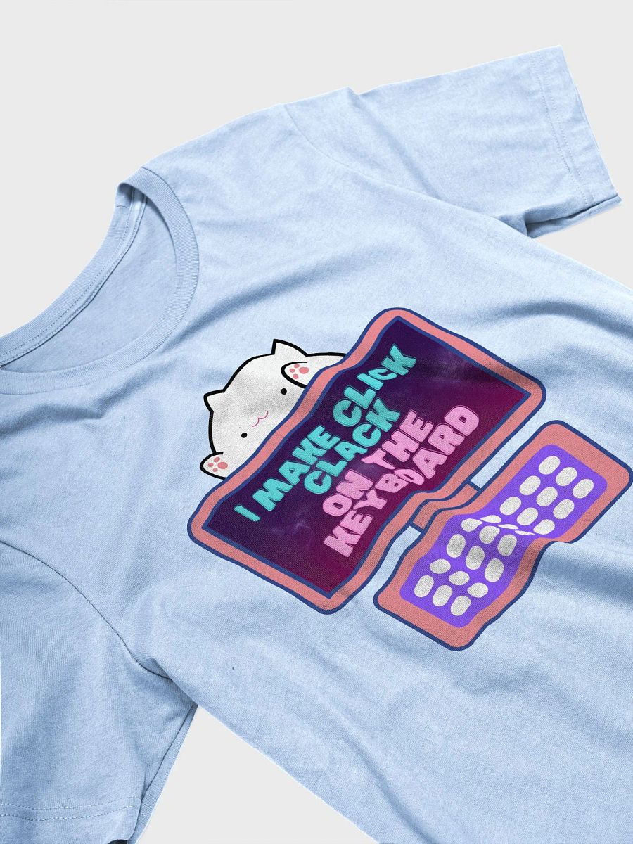 Click Clack Bongo Cat Supersoft 100% Cotton Printed Tee product image (33)