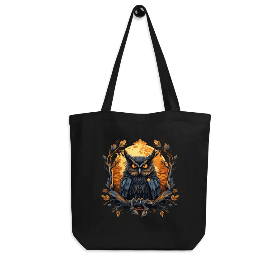 Majestic Owl Sunset Eco Tote product image (7)