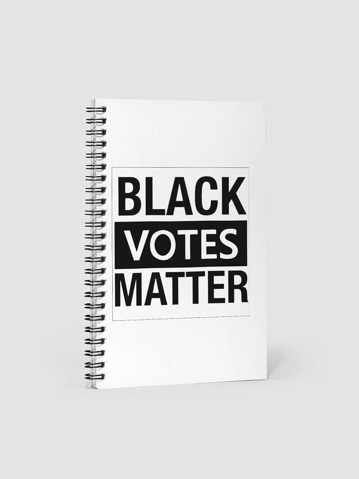 Black Votes Matter Spiral Notebook product image (1)